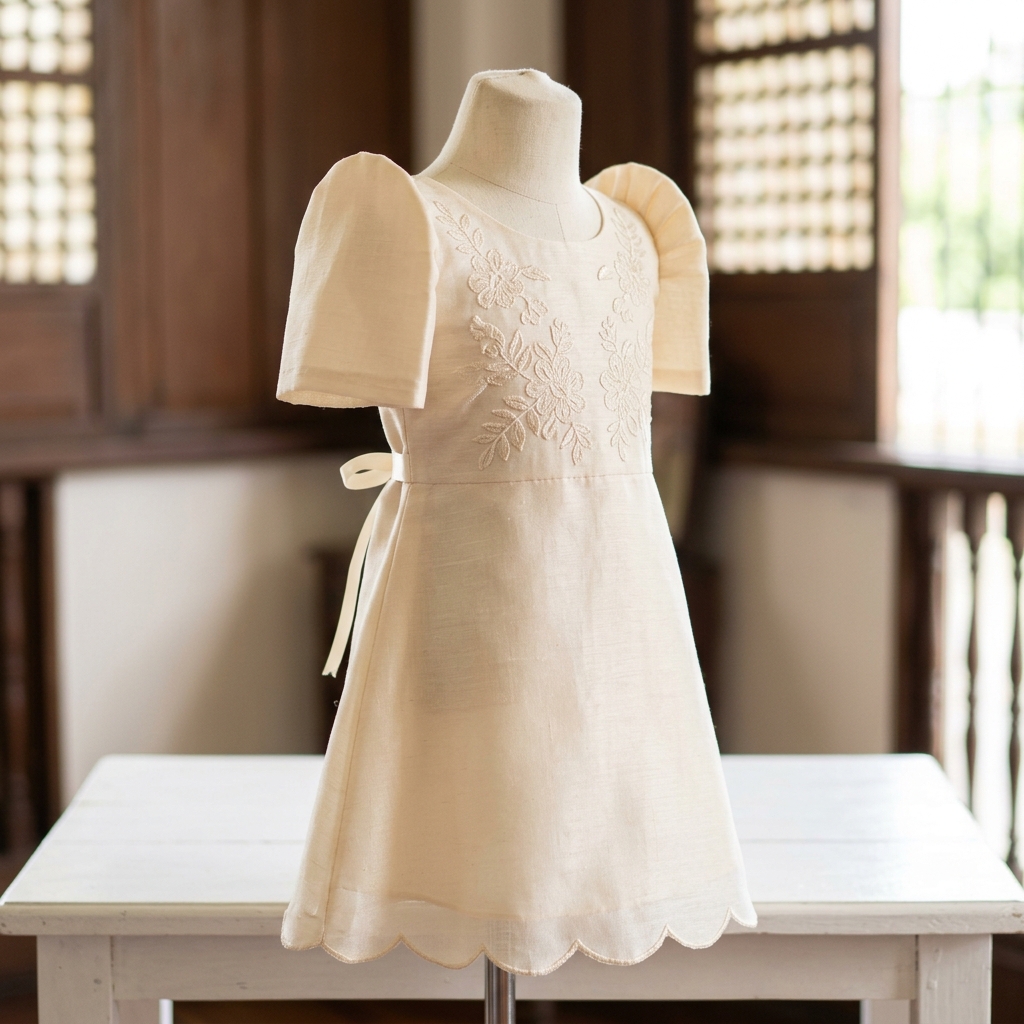 Girls' Filipiniana Dress