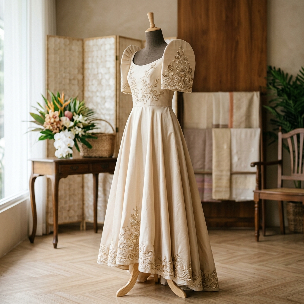Filipiniana Gown