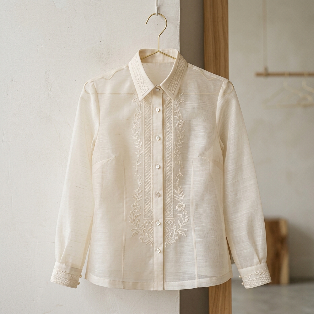 Lady Barong Blouse